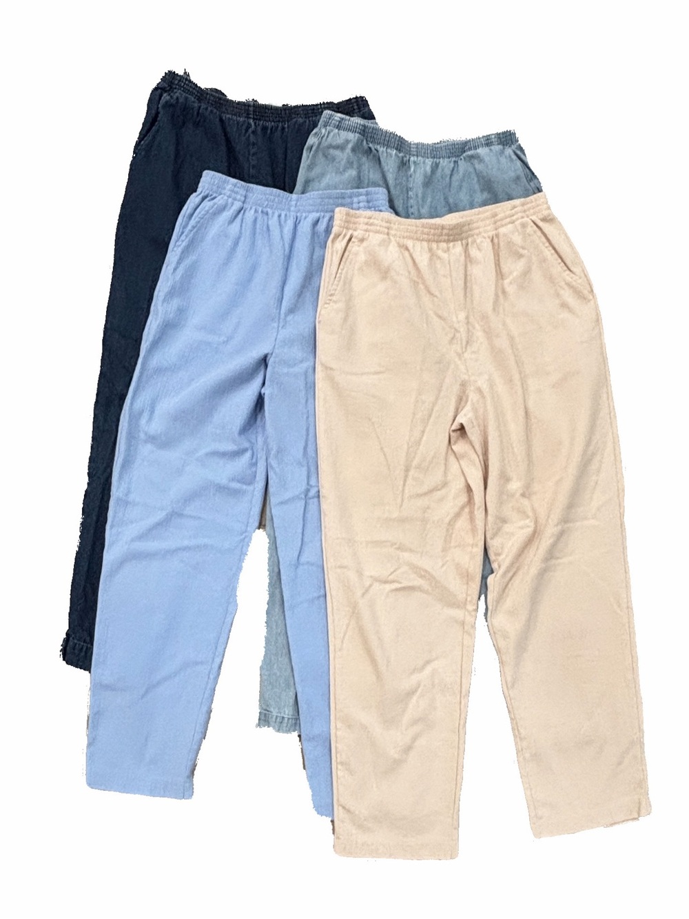 4 pairs of Women’s elastic waistband pants